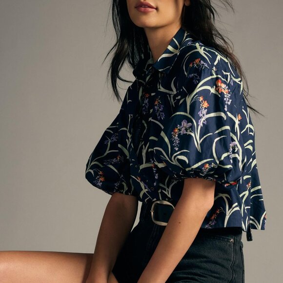 Maeve by Anthropologie Button Up Shirt xs - Picture 11 of 12